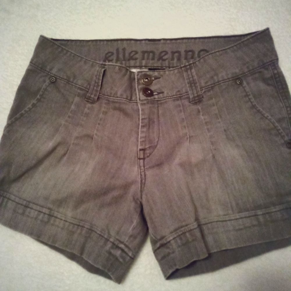 💙Vintage 90's Ellemenno cute Gray shorts - Picture 2 of 11